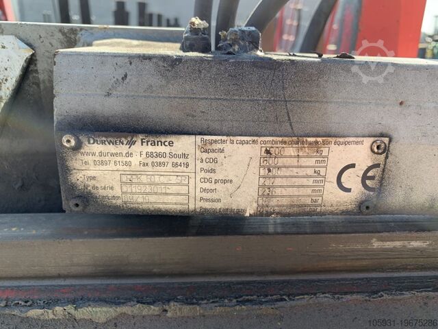 Многопаллетная вилка Durwen DRPK50C-SP