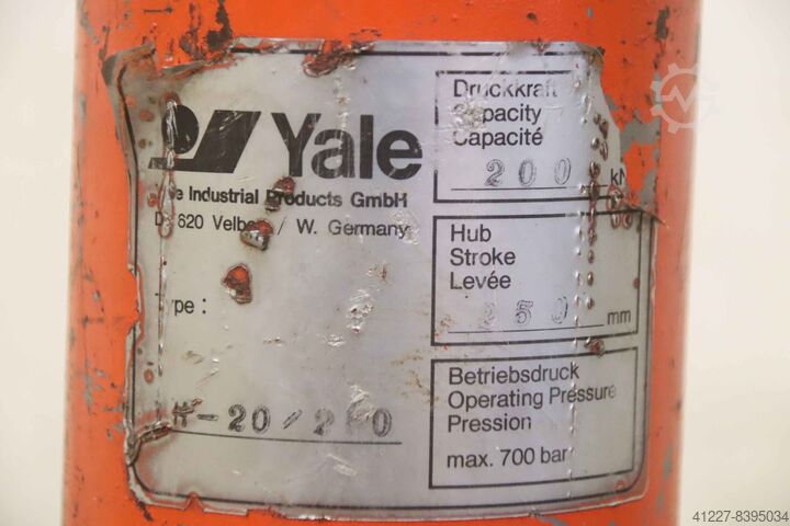Гидравлический цилиндр 700 бар Yale H-20/250 Hub 250 mm