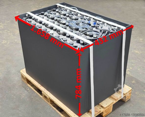 Аккумулятор для погрузчика 80В 4PZS 620Ah – специальный кожух 2 Jungheinrich EKX - Toyota FBM FBMF Caterpillar EP - Combilift SL - Hubtex MD MQ uvm.