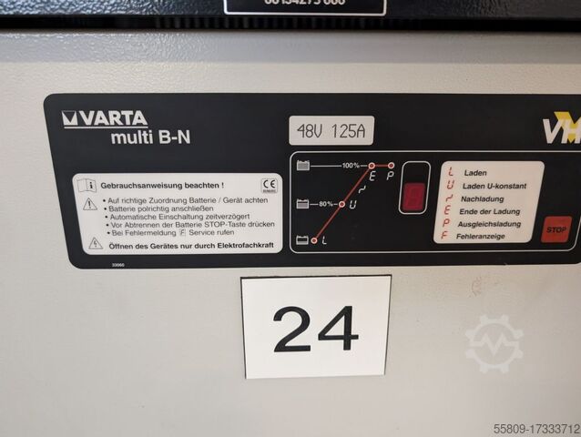 Зарядное устройство *Sonstige VARTA multi B-N 48V 125A// ecotrac 48V 80A// geprü