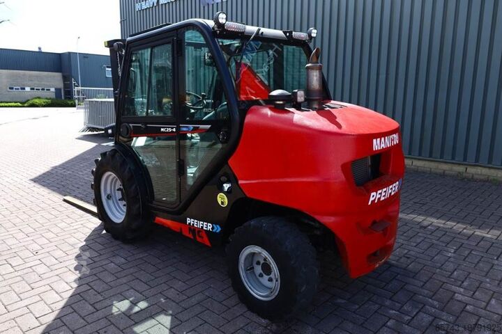 Вездеходный вилочный погрузчик Manitou MC25-4 Valid Inspection, *Guarantee, Diesel, 4x4 D