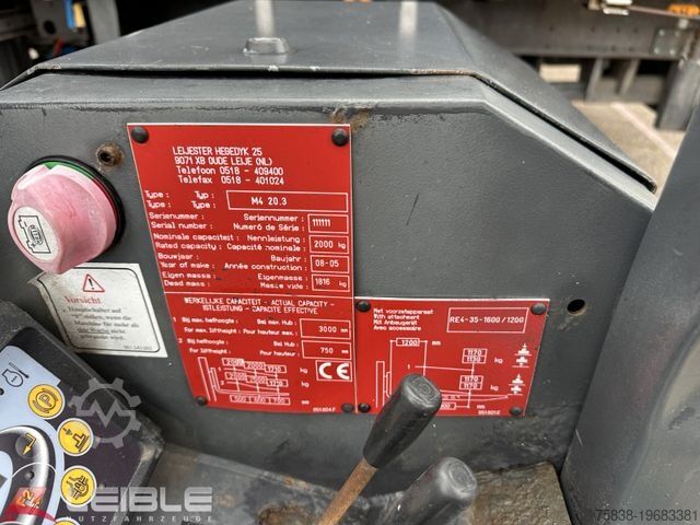 Внедорожный погрузчик MOFFETT M4 20.3*Mitnahmestapler*Teleskopgabeln*