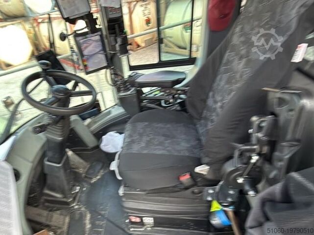 Ричстакер с полным контейнером Liebherr LRS545 Intermodal