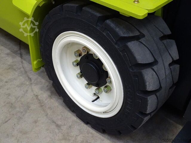 Электрический 4-х колесный вилочный погрузчик Clark GEX50