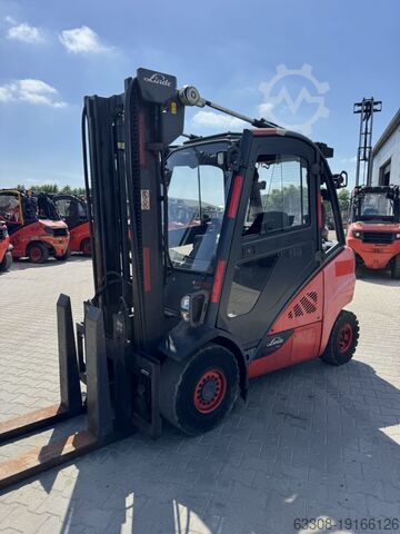 Электрический 4-х колесный вилочный погрузчик Linde H30D-02