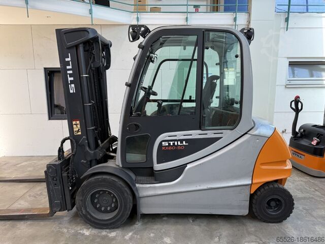 Электрический 4-х колесный вилочный погрузчик Still RX 60-50 / AKKU 2021 / 5915 Std.