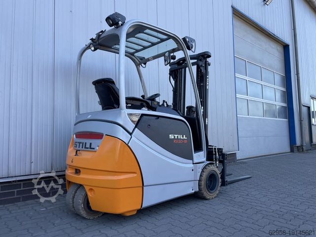 Электрический 3-колесный вилочный погрузчик Still RX20-18