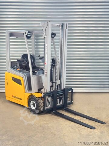 Электрический трехколесный велосипед Jungheinrich EFG 215 - Service Neu - 3,3m Hub - 1,5t - Freihub