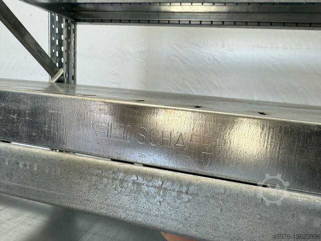 Стеллажи для многоярусного склада SSI Schäfer R3000 Regallänge: 1,48 lfm.