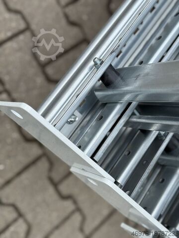 система стеллажей для поддонов на многоярусном складе Vogelsang NS / Regallänge: 13,92 lfm./ St.:4.200 x 1.100 mm / Tr.: 2.700 mm