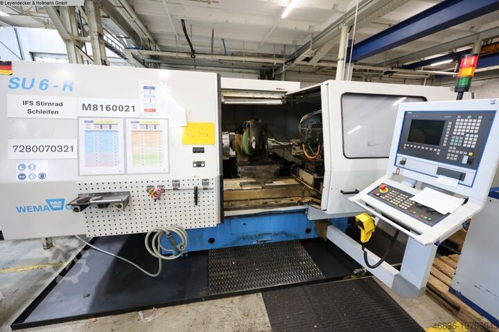 Универсальный шлифовальный станок WEMA / GLAUCHAU SU 6-R