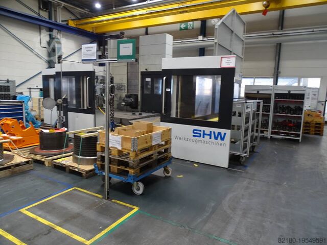 Фрезерный станок с подвижной колонной SHW Uniforce 6