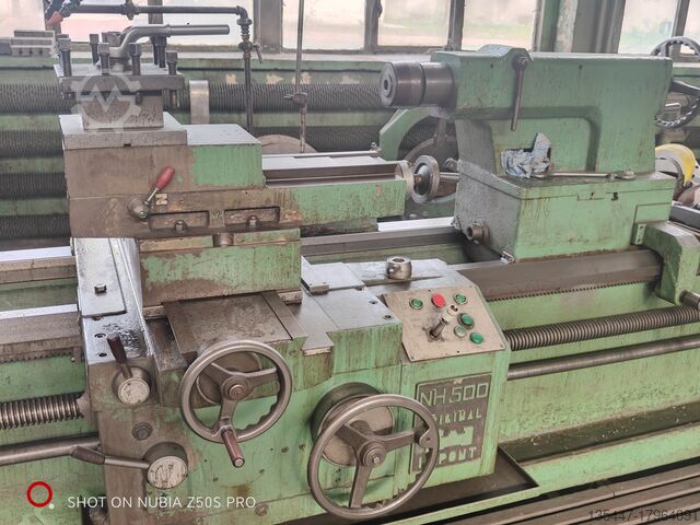 центральный токарный станок Pontiggia Leopoldo NH 500 x 8000 mm