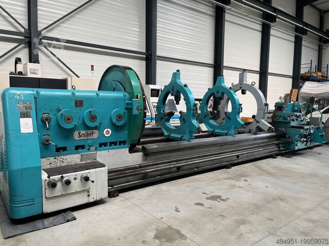 Плоскопараллельный токарный станок с разрывным станиной SCULFORT FABRICAP 650