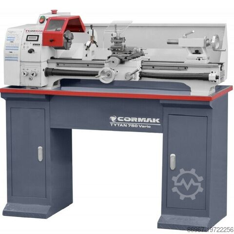 универсальный токарный станок по металлу CORMAK Tytan 750 PRO VARIO 230V