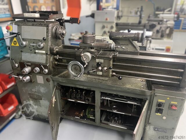 Токарно-центровой станок и токарный станок с подающим шпинделем WEILER LZ 330