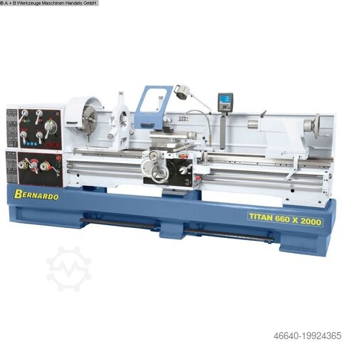 Токарно-винторезный станок - электронная BERNARDO TITAN 660 - 2000