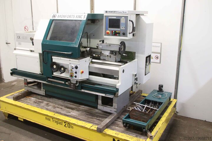Токарный станок с циклическим управлением Monforts KNC 5 1000