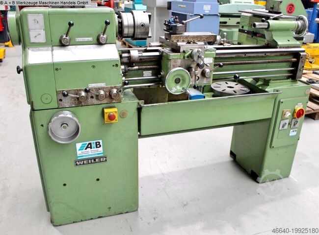 Токарно-винторезный станок - электронная WEILER PRAKTIKANT 800 R