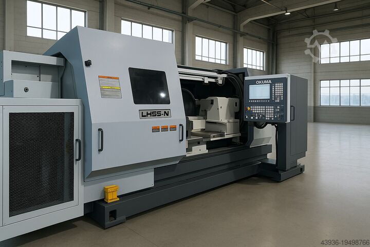 Токарный станок с полым шпинделем Okuma - LH55-N Okuma LH55-N