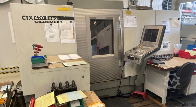 Токарный станок с ЧПУ с осью Y Gildemeister CTX 420 Linear