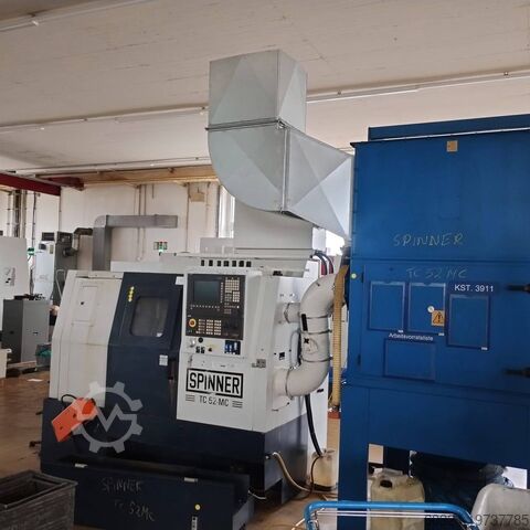 Токарный станок с ЧПУ SPINNER TC52-MC