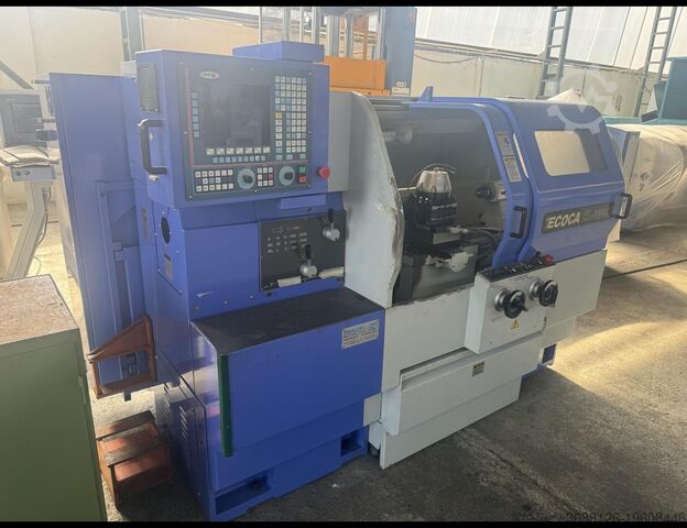 Токарный станок с ЧПУ с плоскими направляющими ECOCA EL4610-E