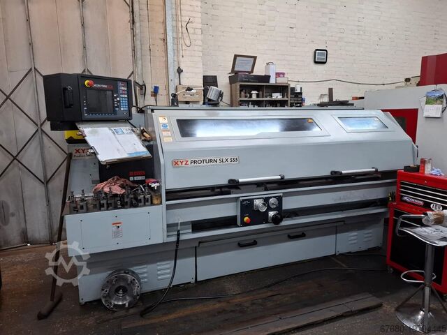 Токарный станок с ЧПУ XYZ SLX 555