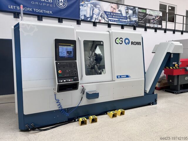 Токарный станок с ЧПУ ROMI GL 300Y