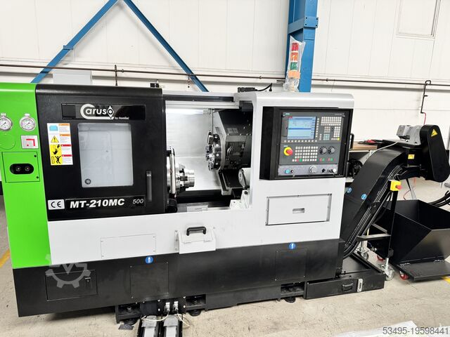 Токарный станок с ЧПУ Caruso / FFG MT-210MCx500