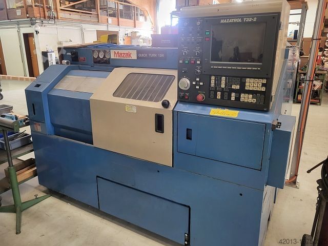 Токарный станок с ЧПУ (наклонная станина) MAZAK QT 15 N