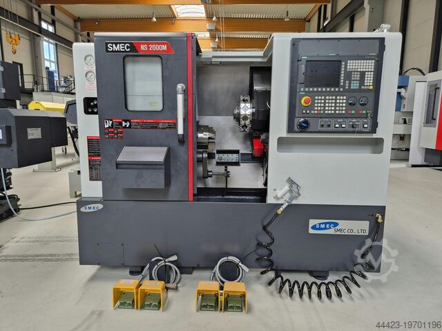 Токарный станок с ЧПУ SMEC NS 2000 BM