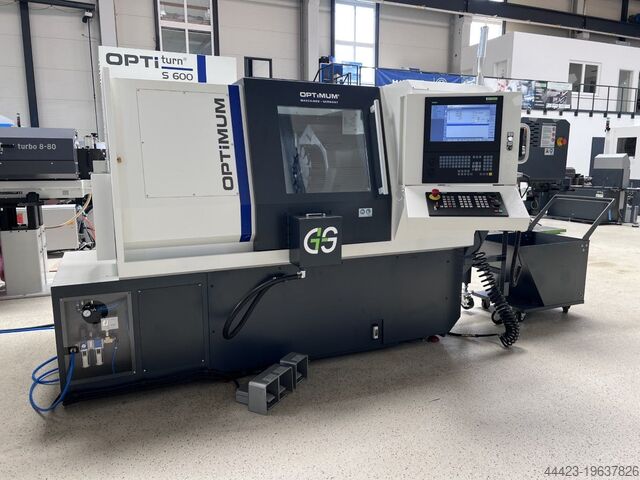 Токарный станок с ЧПУ Optimum OPTIturn S600