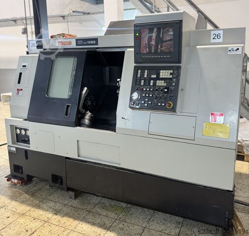 Токарный станок с ЧПУ Mazak SQT 10 MS