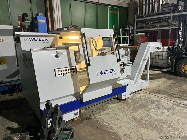 Токарный станок - с циклическим управлением WEILER E 50x1000