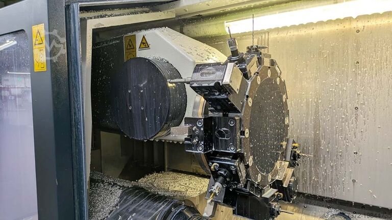 CNC токарно-фрезерный центр с двумя шпинделями Spinner TTS 65-DUPLEX