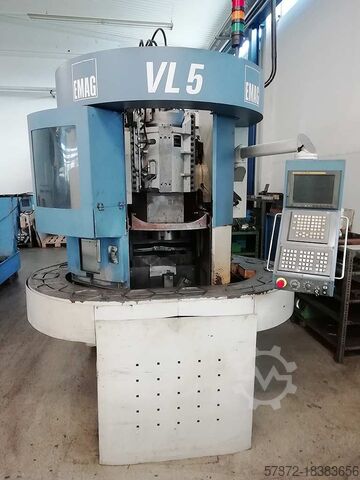 Вертикальный токарный станок с ЧПУ Emag VL 5 m LT
