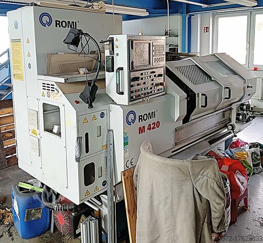 Токарный станок с ЧПУ Romi M 420