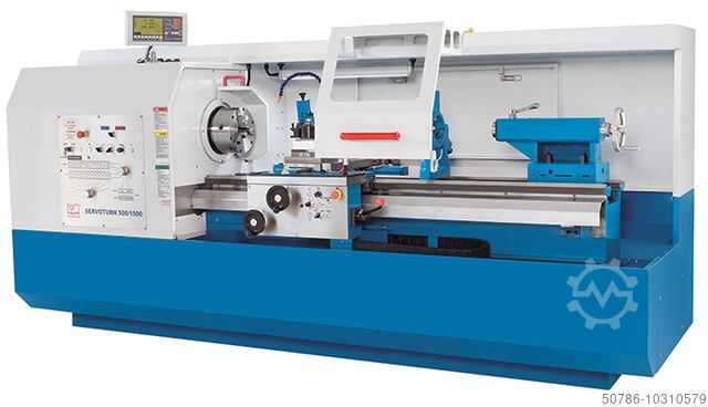 Токарный станок с ручным управлением - Servoturn 500/2000 Knuth Servoturn 500/2000