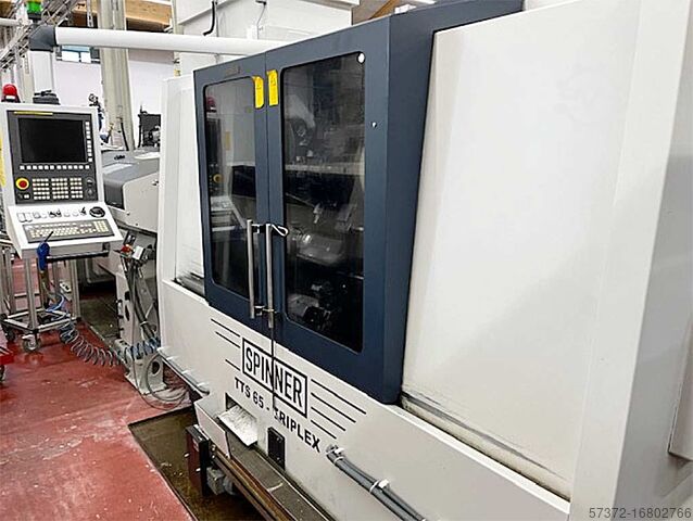 Одновременный токарный центр с ЧПУ Spinner TTS65-Triplex