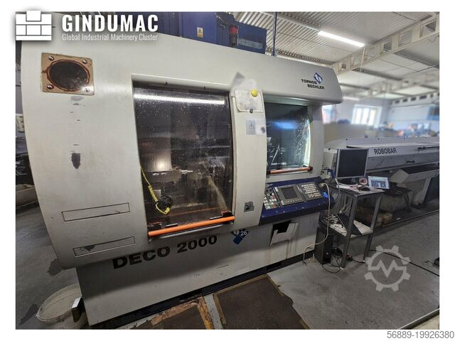 Токарный станок швейцарского типа Tornos-Bechler Deco 26