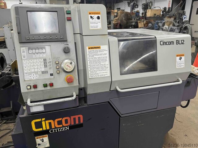 CNC Swiss (швейцарский токарный станок с ЧПУ) Citizen bl 12