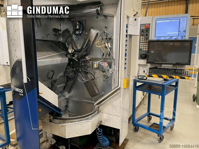 Токарный станок швейцарского типа TORNOS MultiSwiss 6x14