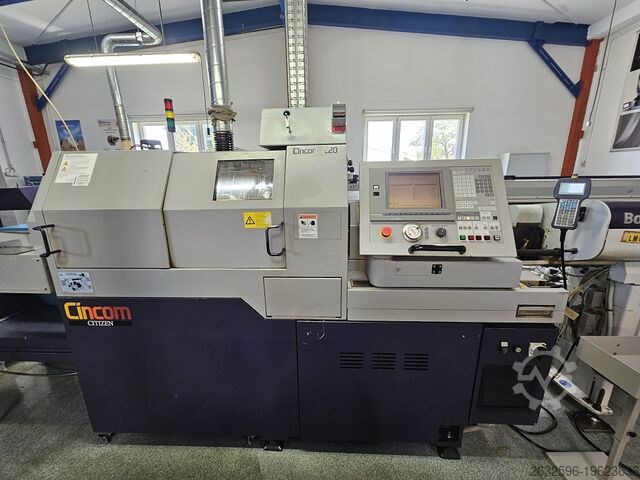 Автоматический токарный станок Citizen C32 VIII mit Stangenlader: FMB Turbo 3-3