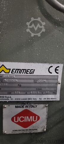 6-осевой фрезерный/режущий станок с ЧПУ Emmegi Quadra Isac