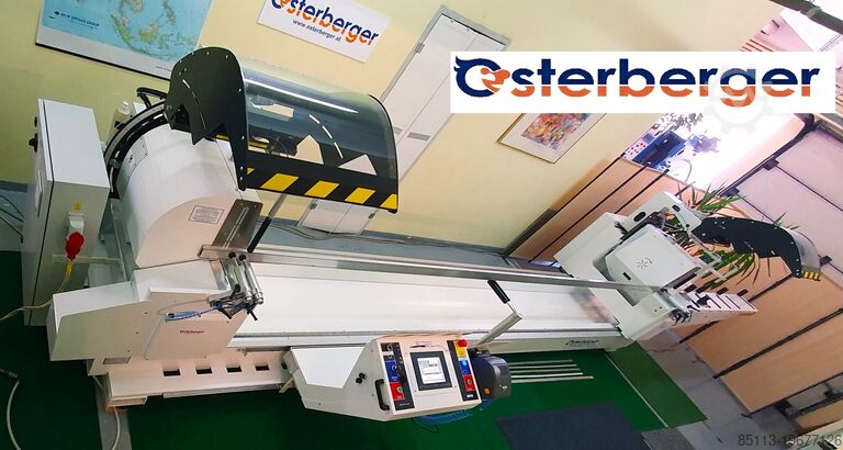 CNC — двухголовочная двугранная циркулярная пила OSTERBERGER ZKM 550 Linear