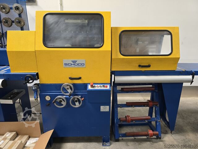 роликовая фольгировальная машина, профилировочная линия Schüco Isomat 4