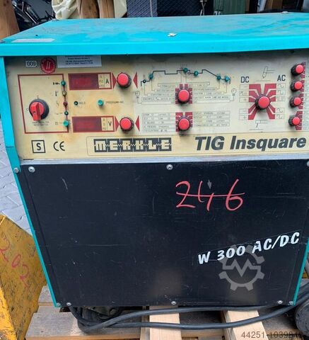 TIG сварочный аппарат постоянного и переменного тока Merkle Insquare 300 AC/DC