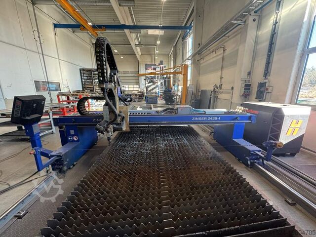 Портальная машина плазменной резки с ЧПУ Zinser 2425-I/3600 Fasenaggregat