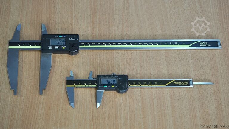 Цифровой штангенциркуль, штангенциркуль Mitutoyo 300mm + 150mm